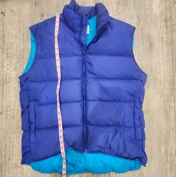 REI Down Vest Blue/purple, Womens Large - Picture 6 of 6
